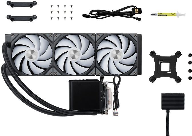 Water Cooler CPU TRYX Panorama Upgraded 360 ARGB Preto image number 4