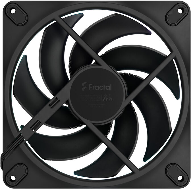 Ventoinha Fractal Design Momentum 14 140mm 1800RPM 8 Pinos RGB Preta image number 4