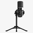 Microfone Streamplify MIC RGB Tripod - Preto image number null