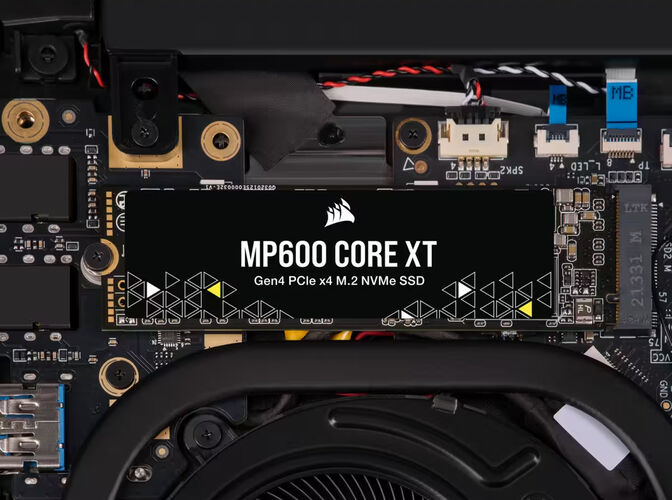 SSD Corsair MP600 Core XT 1TB Gen4 M.2 NVMe (5000/3500MB/s) image number 9