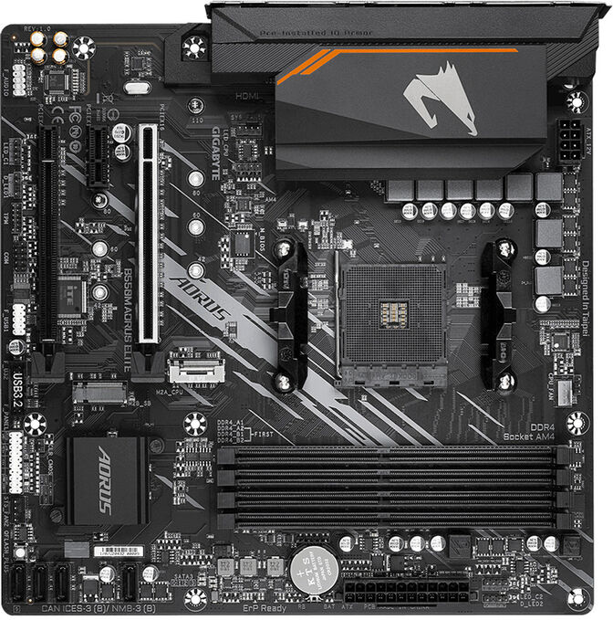 Motherboard Gigabyte B550M Aorus Elite image number 1