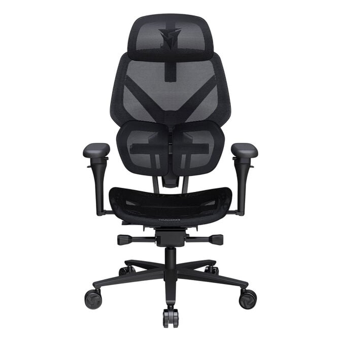 Cadeira Gaming Ergonomica TX3 (ThunderX3) FLEX Pro, Apoio lombar 360 graus - Mesh Black image number 0