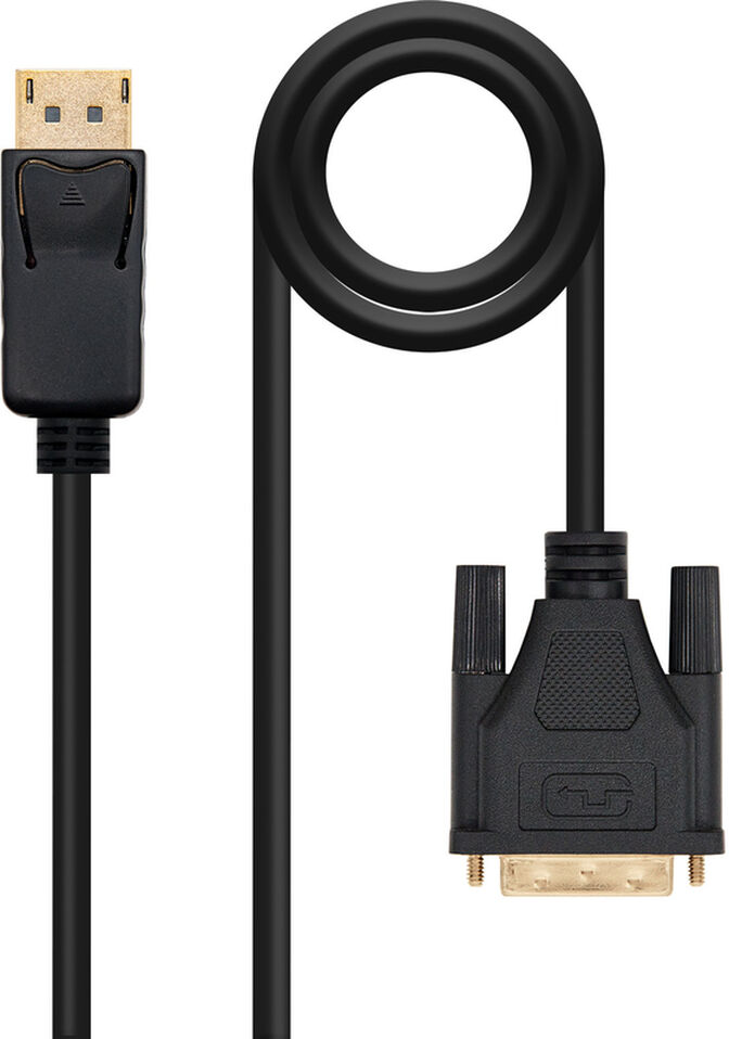 Cabo Conversor Nanocable DisplayPort/M > DVI/M 3 M Preto image number 0