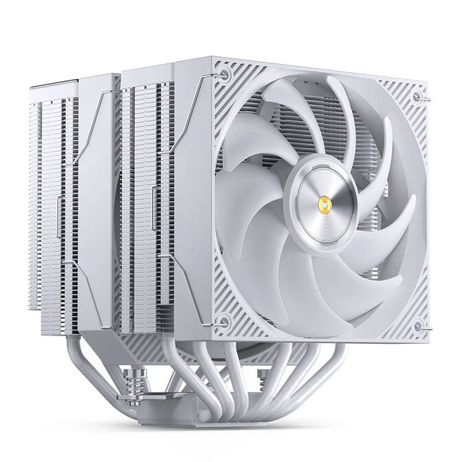 Cooler CPU Jonsbo CC90 Dual Tower com Display Branco - 2x 130mm image number 1
