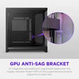 Caixa ATX NZXT H6 RGB+ Preta Vidro Temperado image number null