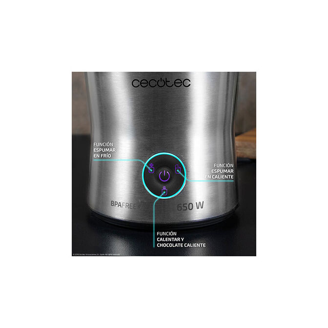 Espumador de Leite Cecotec Power Moca Spume 5000 650W image number 2