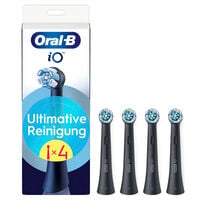 Recargas para Escova de Dentes El&eacute;trica Oral-B iO Ultimate Clean Pack 4 Unidades Preto