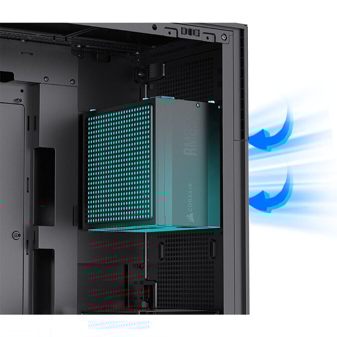 Caixa ATX Jonsbo D41 STD com Visor Vidro Temperado Preto image number 15