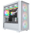 Caja Micro-ATX Montech X5M ARGB Blanco image number null