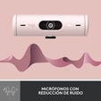 Webcam Logitech Brio 500 Full HD 1080p USB Type-C Rosa image number null