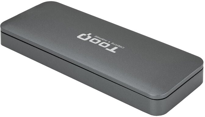 Caixa SSD Tooq M.2 NGFF USB 3.1 Gen 1 Cinzenta image number 1
