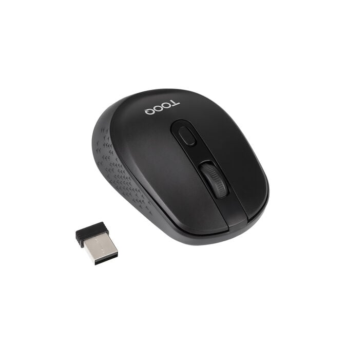 Rato Tooq TQMW-1101-B Bluetooth 1600DPI Preto image number 2