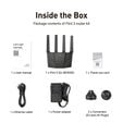 Router GL.iNet GL-BE9300 Flint 3 Wireless Wi-Fi 7 Tri Band image number null