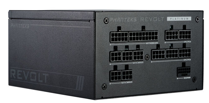Fonte Modular Phanteks Revolt ATX 3.0 PCIe 5.0 1000W Platinum Preta (Sem Cabos Inclu&iacute;dos) image number 0