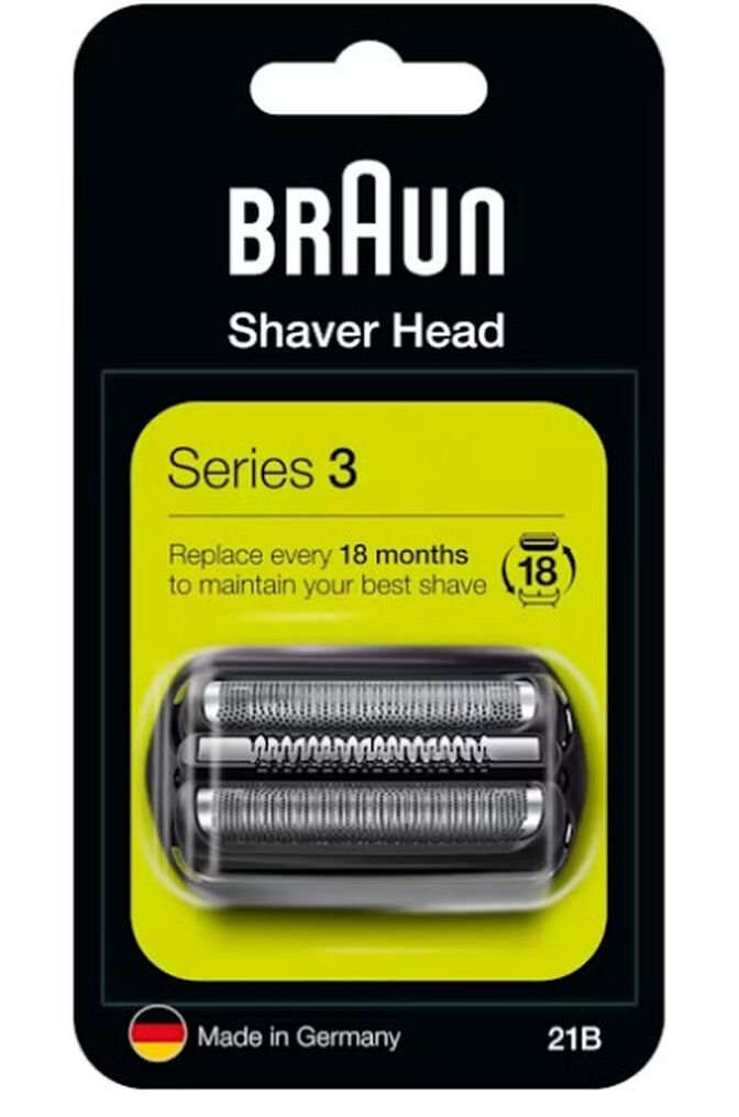 Cabe&ccedil;a de Substitui&ccedil;&atilde;o Braun Series 3 Kombipack 21B image number 0