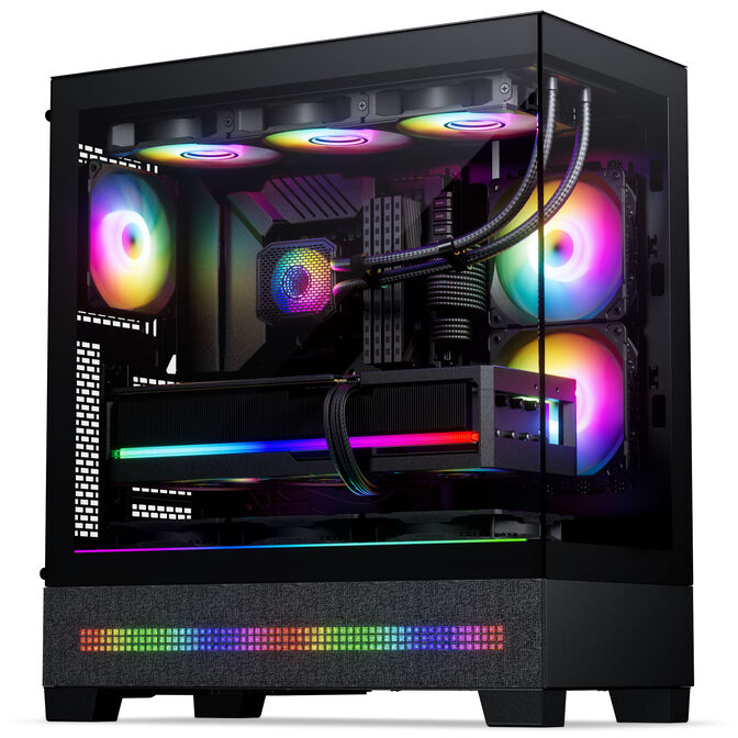 Caixa ATX Phanteks XT View Matrix DRGB Vidro Temperado Preto image number 8