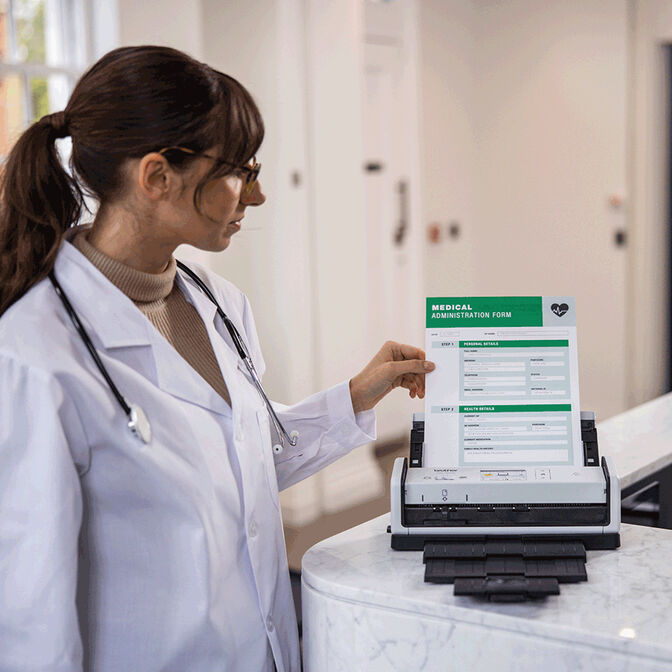 Scanner Port&aacute;til Brother ADS-1800W 30PPM WiFi image number 5