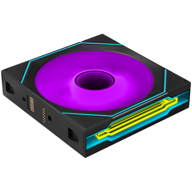 Ventoinha Lian Li UNI FAN SL120 Infinity FLEX Wireless Reverse Blade Preto 120mm (Pack 3) image number 2