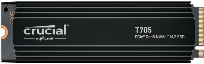SSD Crucial T705 HS 2TB Gen5 M.2 NVMe 2280 (14500/12700MB/s) image number 0