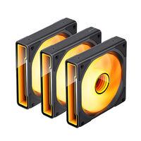 Ventoinha Jonsbo ZK-120B ARGB PWM Preto - 120mm (3PACK)