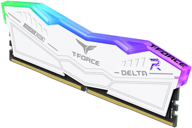 Team Group Kit 32GB (2 x 16GB) DDR5 7200MHz Delta RGB Branco CL34 image number 4