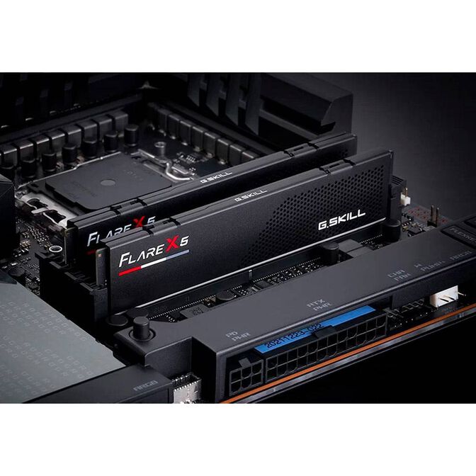 G.Skill Kit 64GB (2 x 32GB) DDR5 6000MHz Flare X5 EXPO CL36 Black - F5-6000J3636F32GX2-FX5 image number 3