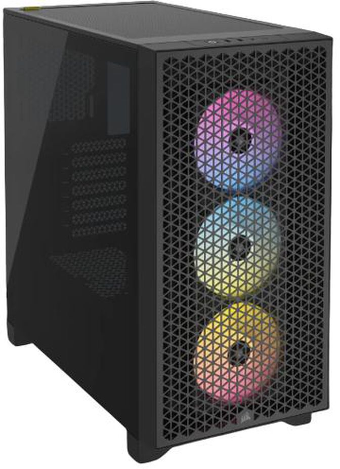 Caixa ATX Corsair 3000D Airflow RGB Preta Vidro Temperado image number 9