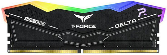 Team Group Kit 32GB (2 x 16GB) DDR5 6600MHz Delta RGB Preto CL34 image number 1