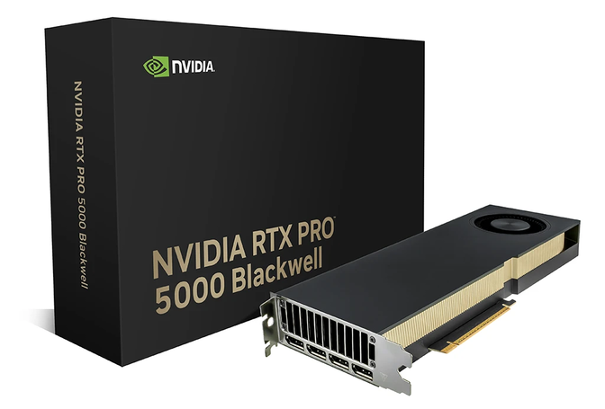 Gr&aacute;fica NVIDIA RTX PRO 5000 Blackwell 72GB GDDR7 image number 0