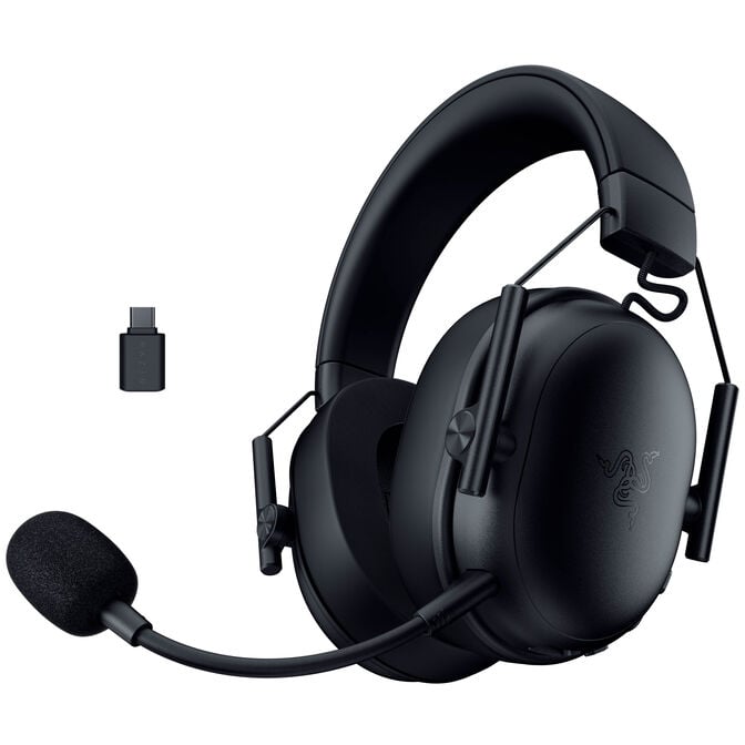 Headset Razer BlackShark V3 X Hyperspeed Wireless/Bluetooth Preto image number 1