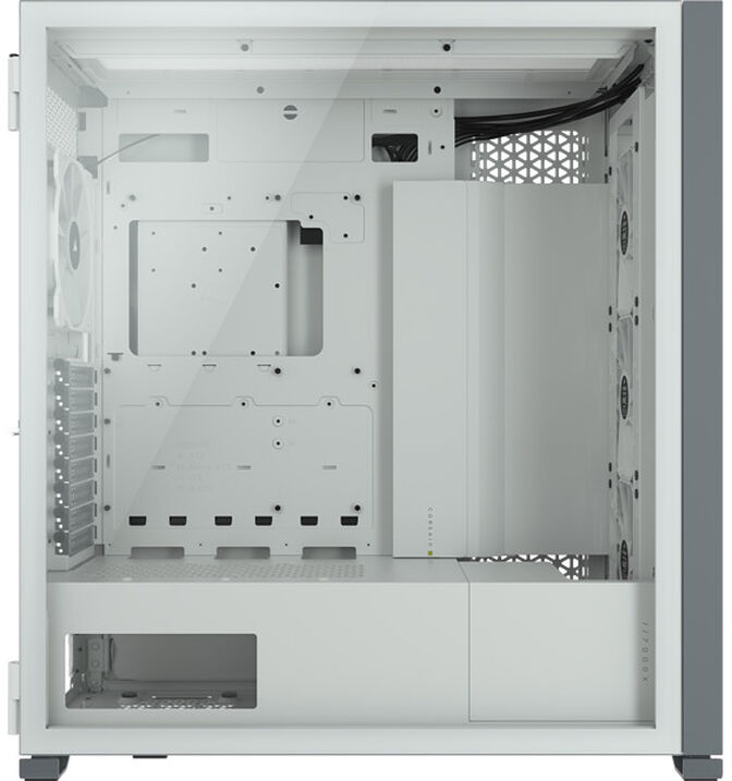 Caixa E-ATX Corsair iCUE 7000X Airflow RGB Smart Branco Vidro Temperado image number 1