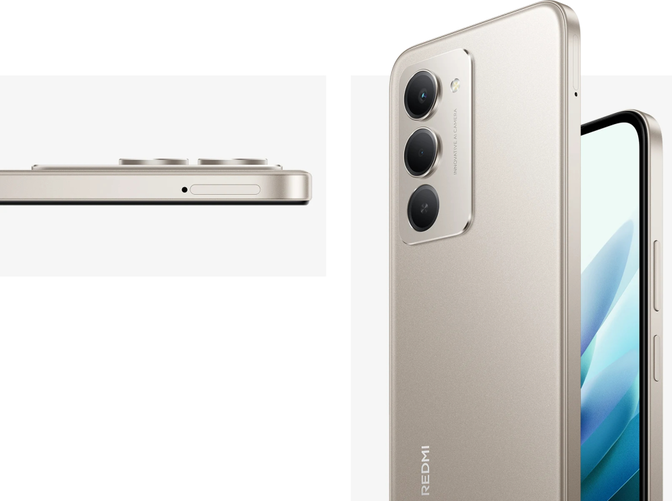 Smartphone Xiaomi Redmi 15 4G (6 / 128GB) 144Hz Cinzento Tit&acirc;nio image number 0