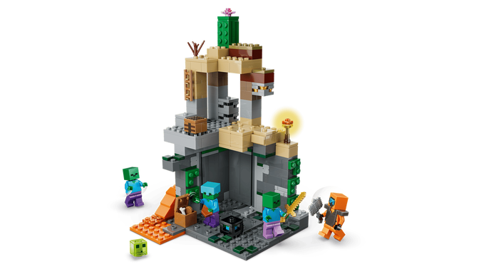 LEGO Minecraft: Masmorra de Zombies, 284 Pe&ccedil;as (21587) image number 3