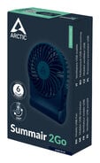 Ventoinha Port&aacute;til Arctic Summair 2Go Recarreg&aacute;vel USB-C para Secret&aacute;ria - Azul image number null