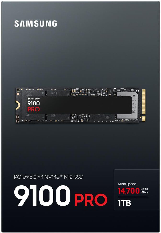 SSD Samsung 9100 Pro 1TB Gen5 M.2 NVMe (14700/13300MB/s) image number 5