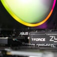 Computador AURA Gamer-PC Ryzen 5 7500F 16GB DDR5 512GB RTX 5060 WiFi W11 image number null
