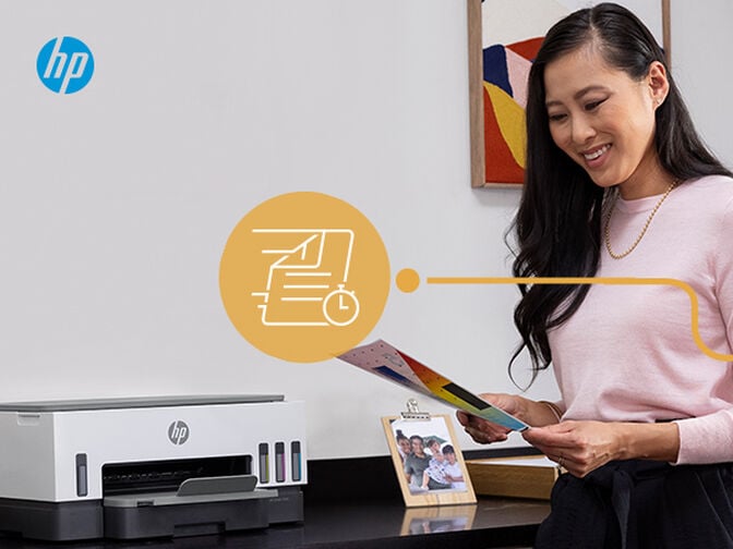 Impressora Multifun&ccedil;&otilde;es a Jato de Tinta HP Smart Tank 7005 All-in-One WiFi image number 4