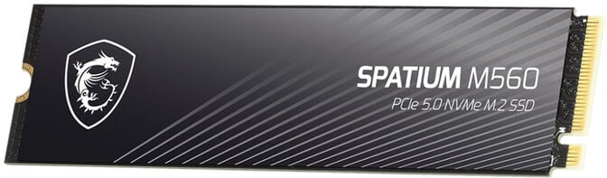 SSD MSI SPATIUM M560 1TB Gen5 M.2 NVMe (10200/8400MB/s) image number 0