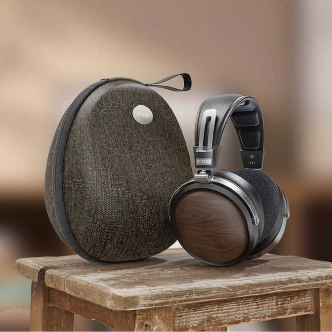 Headphones FiiO FT1 Hi-Fi Madeira de Nogueira Pretos image number 5