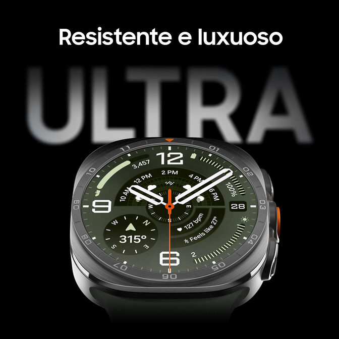 Smartwatch Samsung Galaxy Watch Ultra 2 47mm LTE Preto image number 6