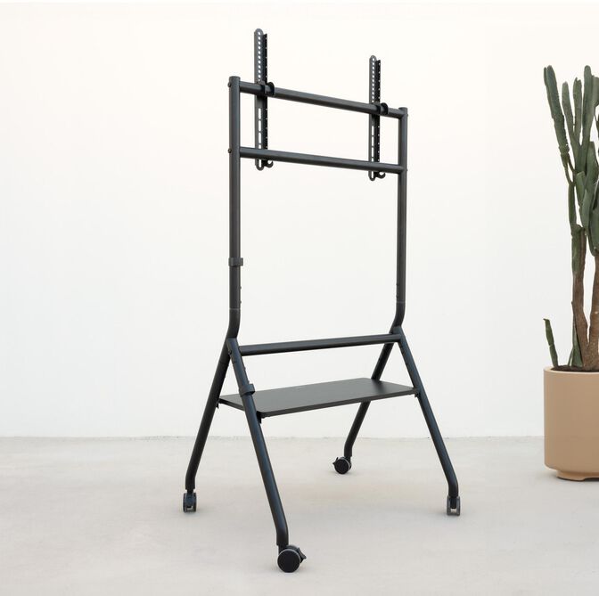 Suporte M&oacute;vel Tooq iDREAMS 37" a 86" M&aacute;x. 80Kg Preto image number 4