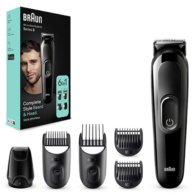 Barbeiro Braun MGK3420 6 em 1 image number 1