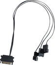 Ventoinha Lian Li UNI FAN SL120 LCD Wireless RGB Reverse Blade PWM Preto 120mm (Pack 3) image number null
