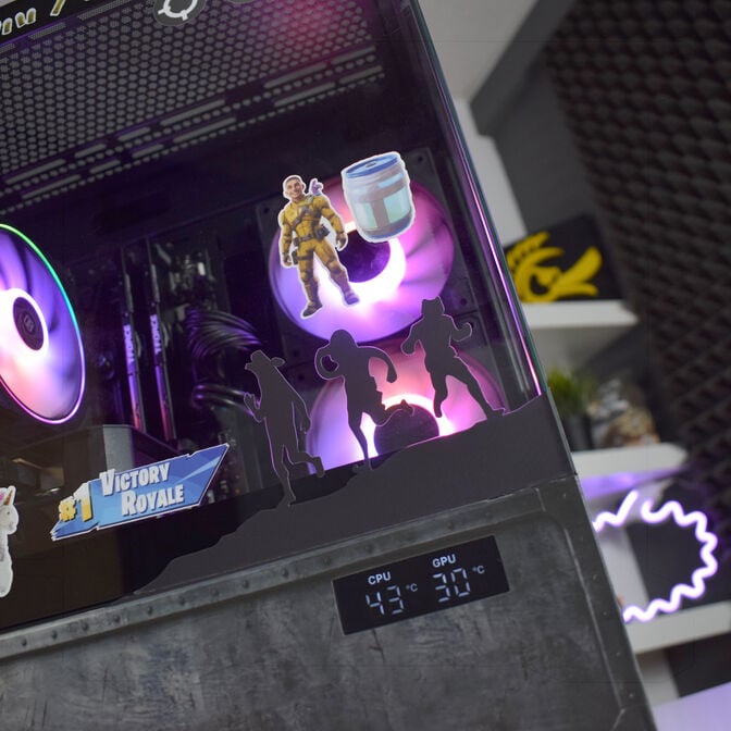 Computador AURA Gamer-PC Sandrinhos Edition Ryzen 5 7500F 16GB DDR5 1TB RTX 5060 WiFi W11 image number 7