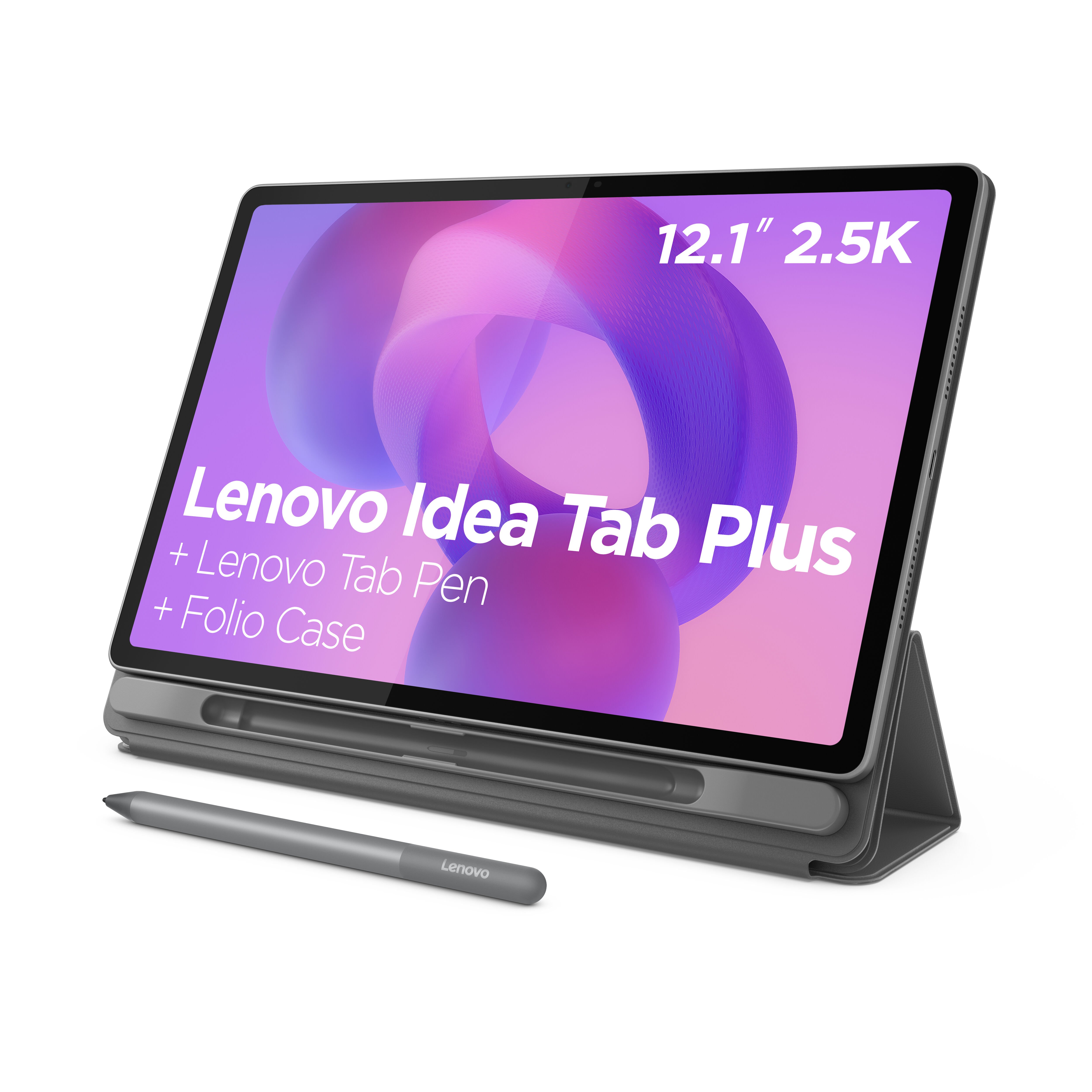 Tablet Lenovo Idea Tab Plus TB361FU 12.1" (12 / 256GB) 2.5K 90Hz WiFi Cinzento + Capa + Pen