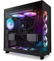 Ventoinha NZXT F280 RGB Core Single-Frame Pretas - Dupla Vento&iacute;nha 140mm (280mm) image number null