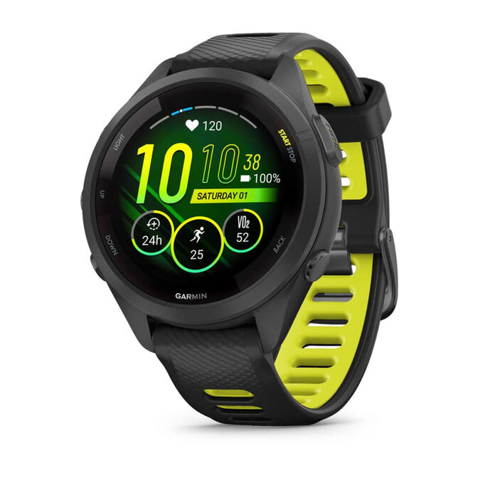 Smartwatch Garmin Forerunner 265S 42mm Preto/Amarelo image number 0