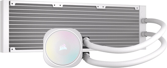 Water Cooler CPU Corsair NAUTILUS ARGB 360mm Branco image number 2