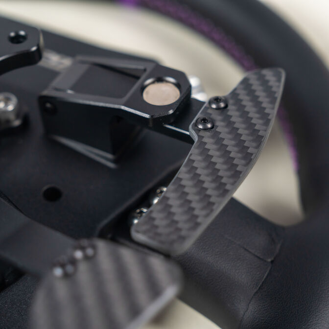 Volante Conspit 310 APEX, ARGB, Display 2.99", Dual Paddles 310mm image number 9