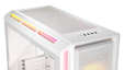 Caixa E-ATX Corsair 5000T LX ARGB Branca Vidro Temperado image number null